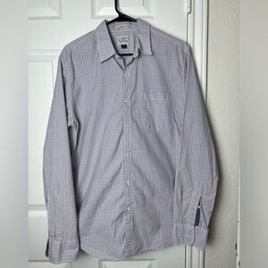 Mens J.Crew Classic 2 Ply Cotton Button Down Shirt